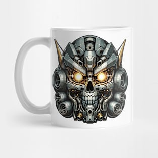 Biomech Skull S01 D51 Mug